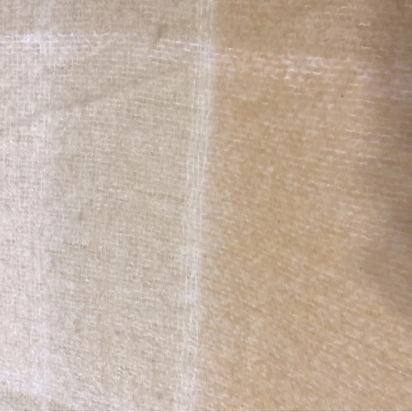 Indigo Home Tan Beige Plaid Throw Blanket - Picture 10 of 12